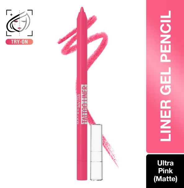 Maybelline New York Tattoo Studio Color Gel Eyeliner Pencil, Lasts Up To 36H (1.2g)