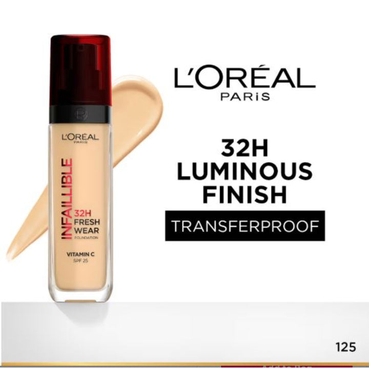 L'Oreal Paris Infallible 32H Fresh Wear Foundation (30 ml)
