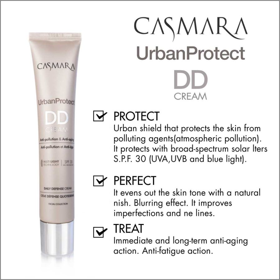 Casmara Urban Protect DD Cream (01) SPF 30 Dark - 50ml