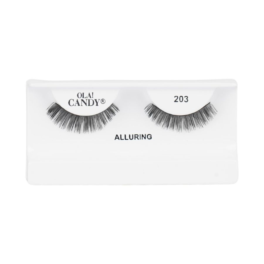 Ola Candy Alluring Human Hair False Lash-203 (1 Pair)