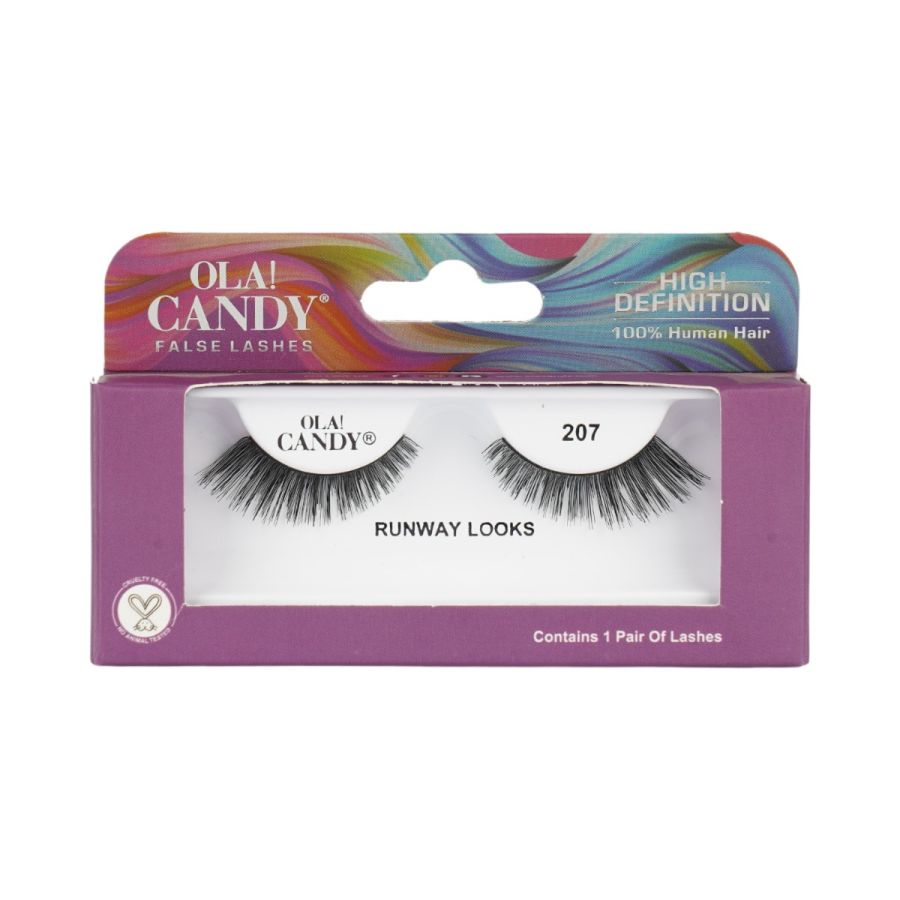 Ola Candy Runway Looks Human Hair False Lash-207 (1 Pair)