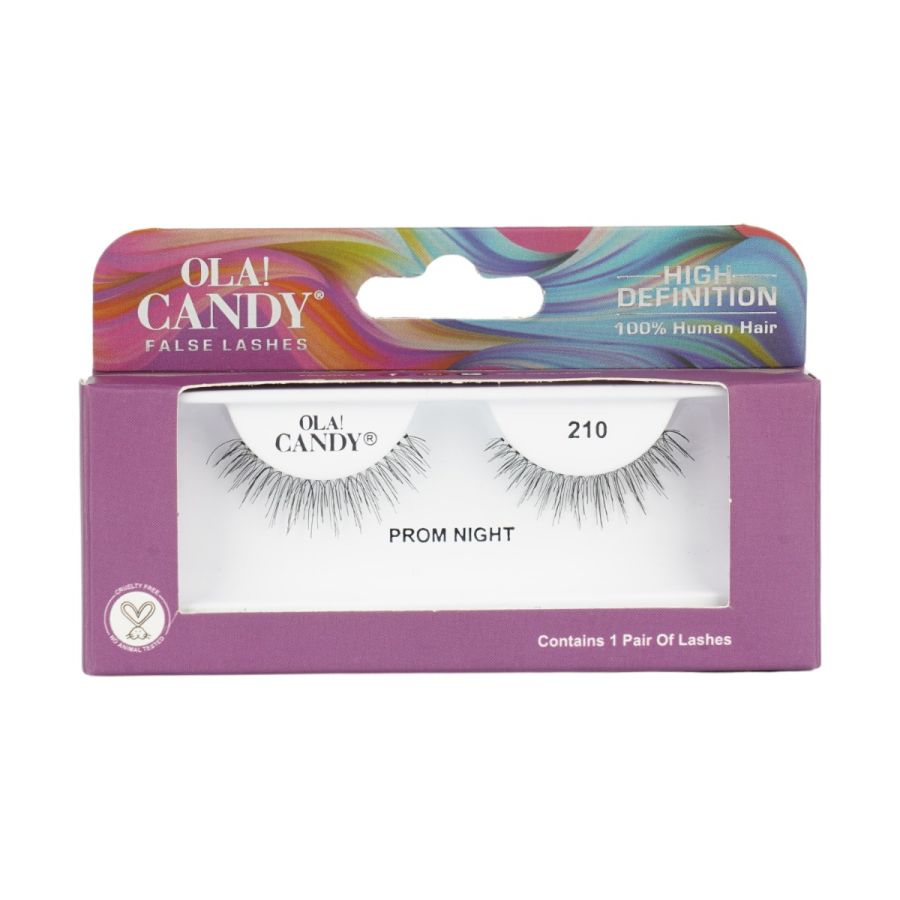 Ola Candy Prom Nights Human Hair False Lash-210 (1 Pair)