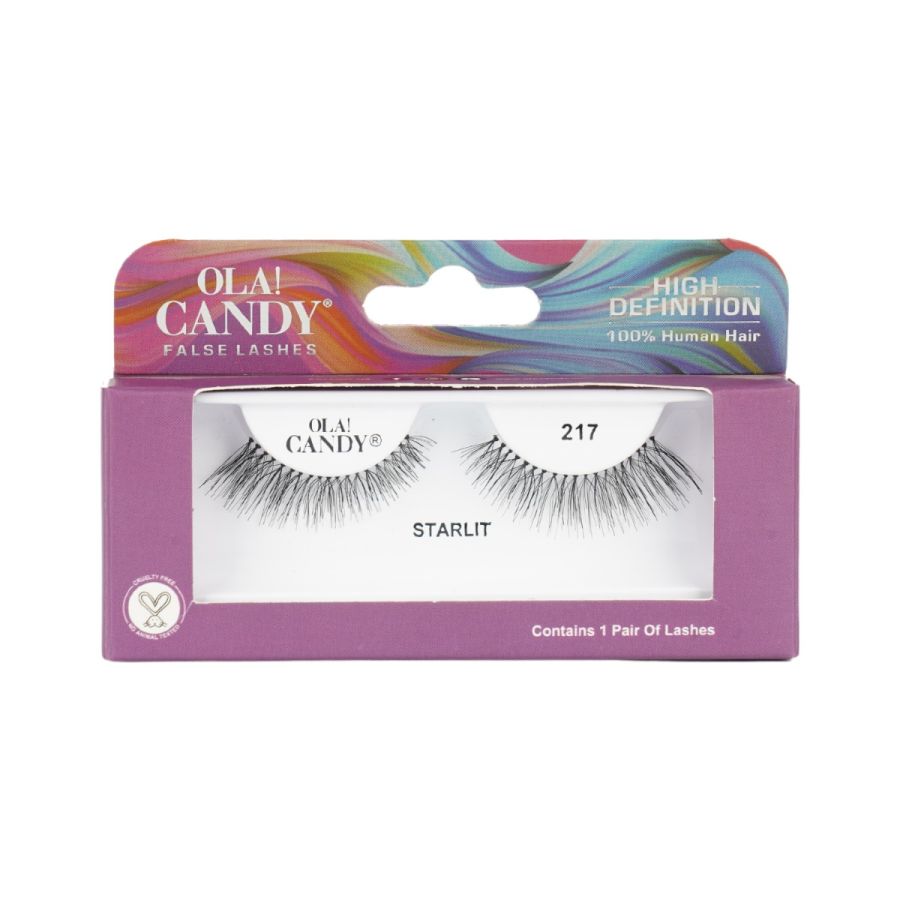 Ola Candy Starlit Human Hair False Lash-217 (1 Pair)