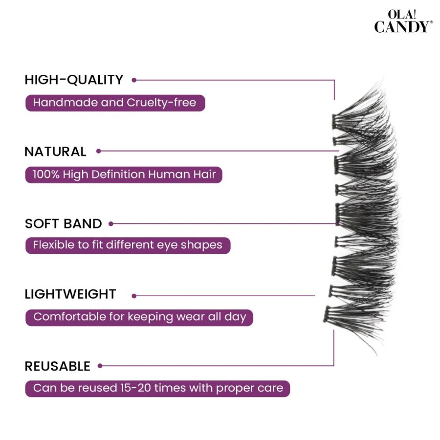 Ola Candy 235 ANGEL EYES Lashes (1 Pair)