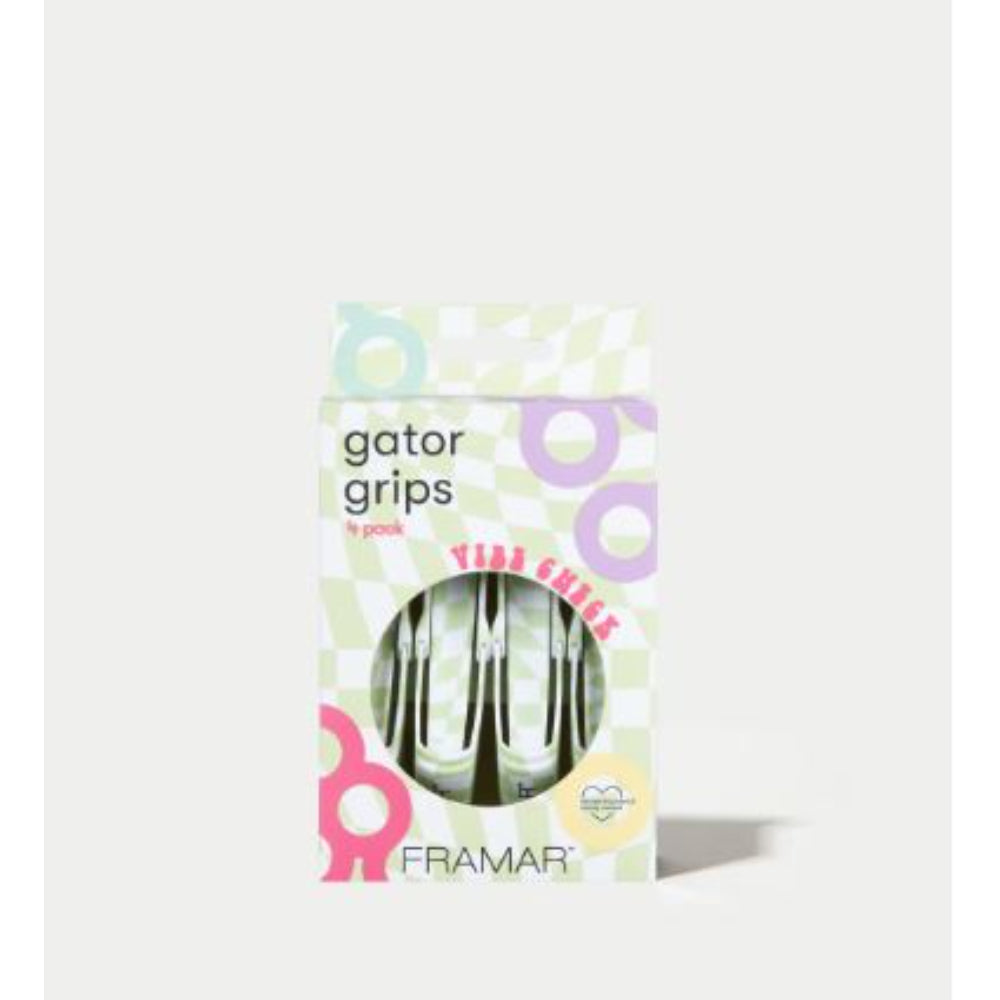 Framar - Gator Grip Clips - Vibe Check Pack of 4