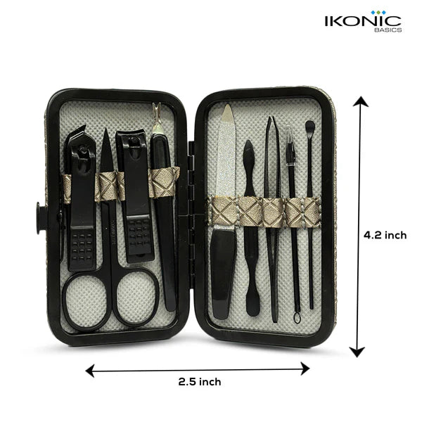 Ikonic Basics 9 in 1  Manicure Kit    IKB-173-2C