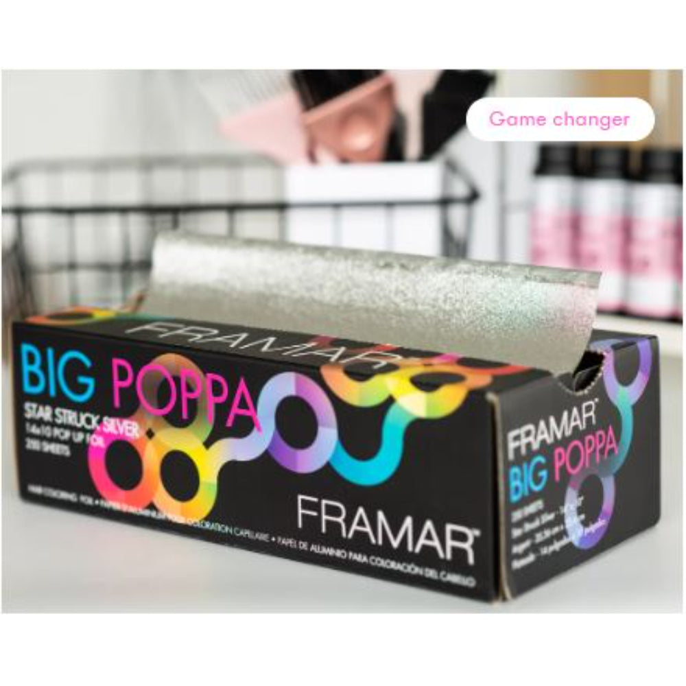 Framar - Big Poppa - Extra Wide Pop Up 250 sheets - 10x14" pre-cut foil