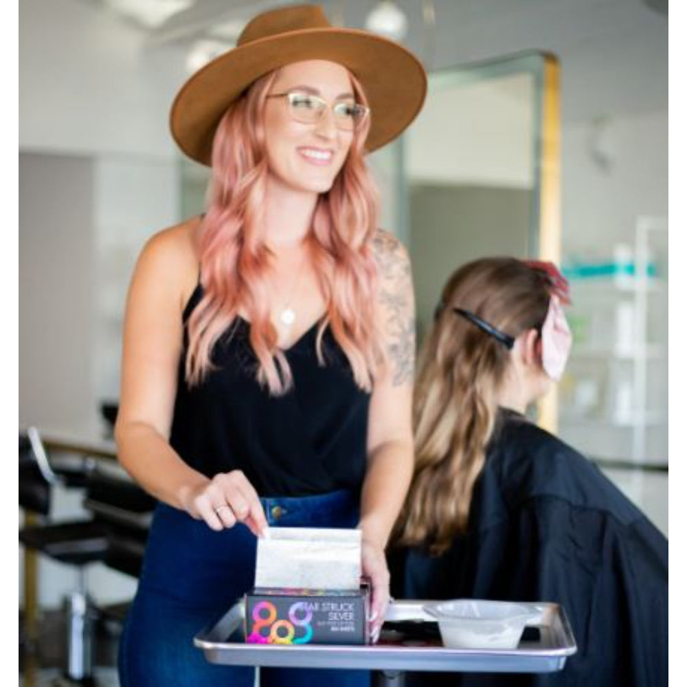 Framar - Star Struck Silver - Pop Up 500 sheets - 5x11" - pre-cut