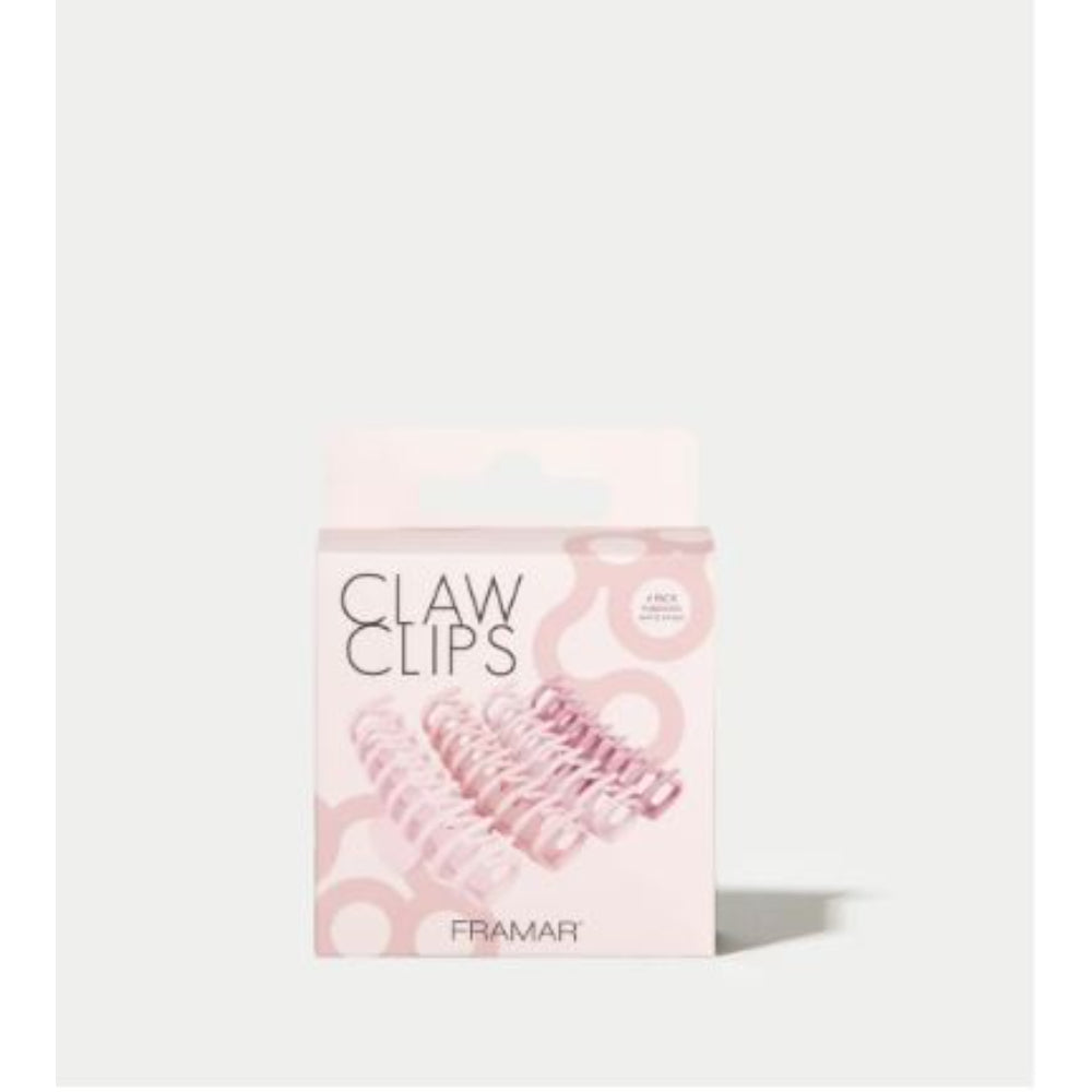 Framar - Claw Clips - Blush Pack of 4