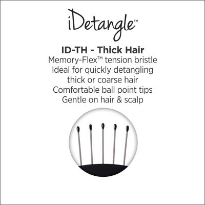 Olivia Garden iDetangle Thick Hair Brush (1 Unit)