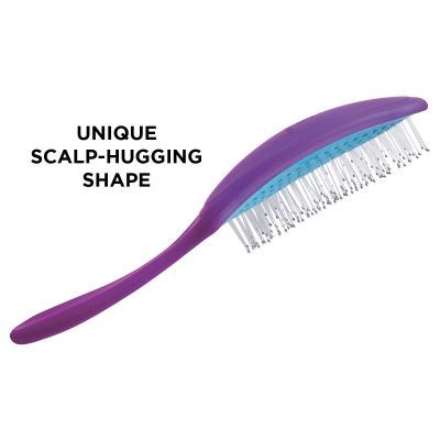 Olivia Garden Detangler Medium-Thick - Purple Brush (1 Unit)