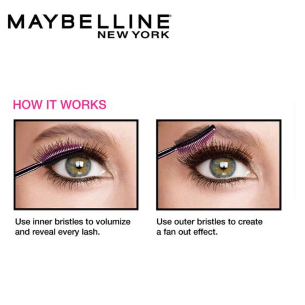 Maybelline New York Lash Sensational Full Fan Effect Waterproof Mascara (10 ml)