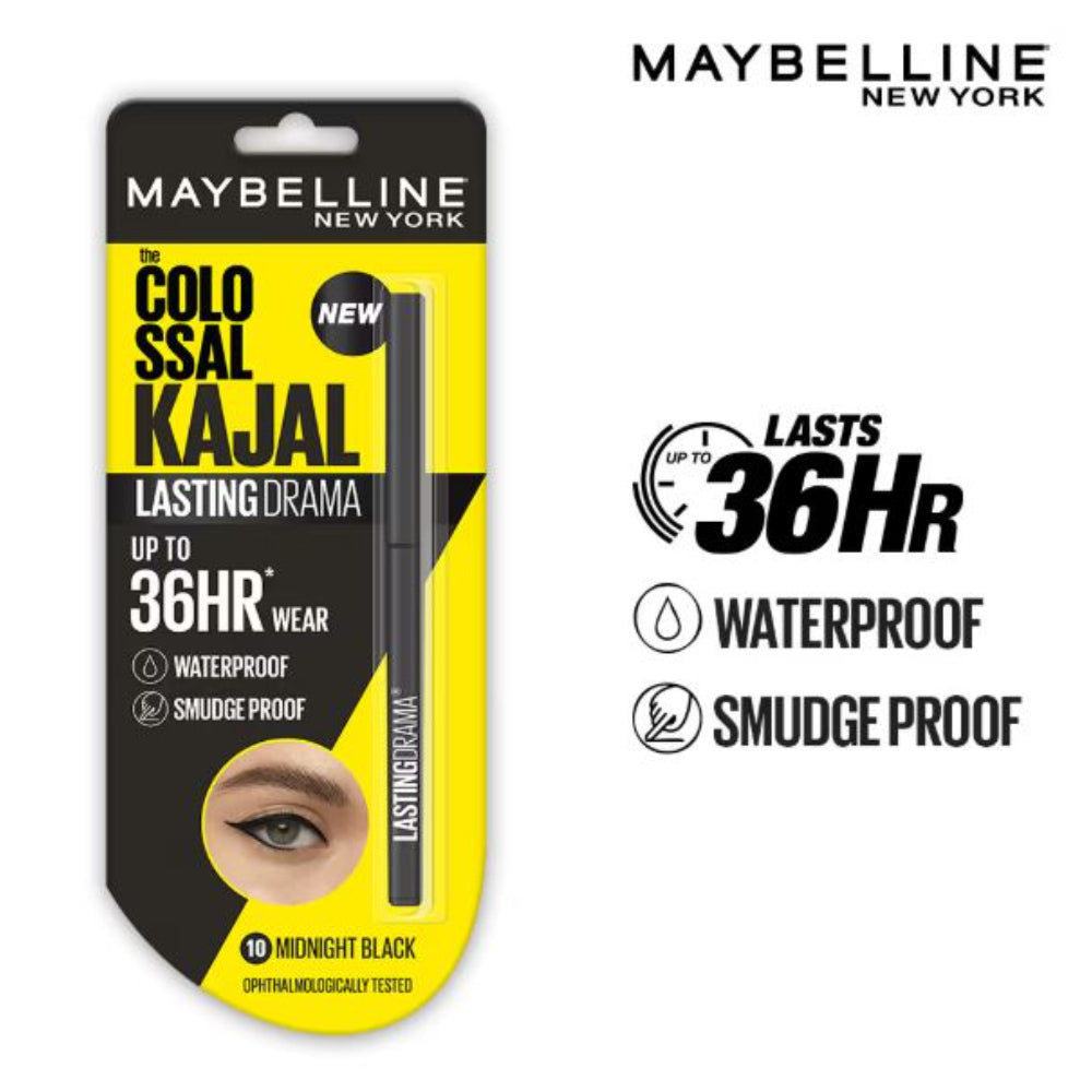Maybelline New York Colossal Lasting Drama Kajal (0.13g)