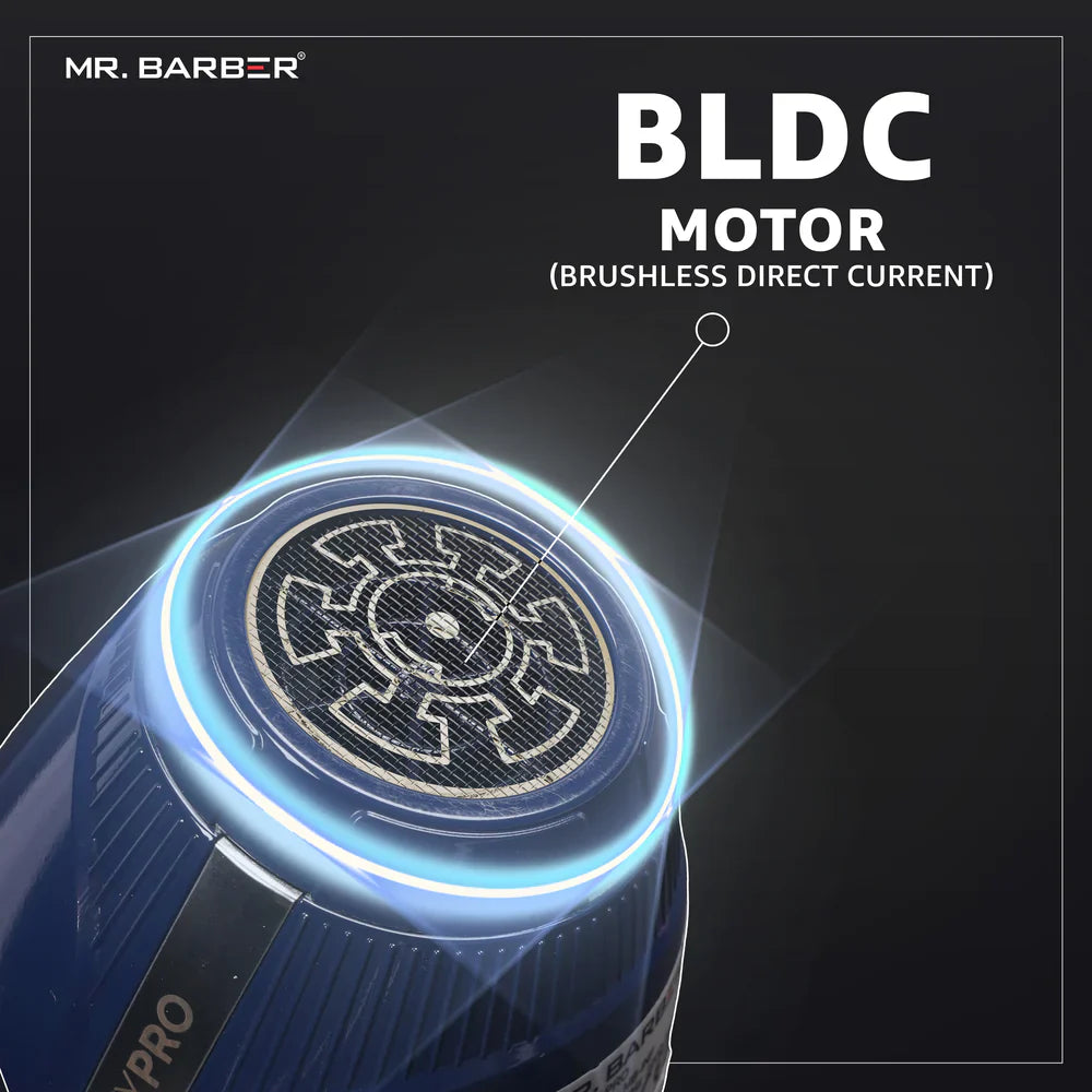 Mr. Barber Infinity Pro BLDC Hair Dryer 2000W | Fast Drying, Low Noise, Lightweight Professional Salon Hair Dryer (MB-INF)