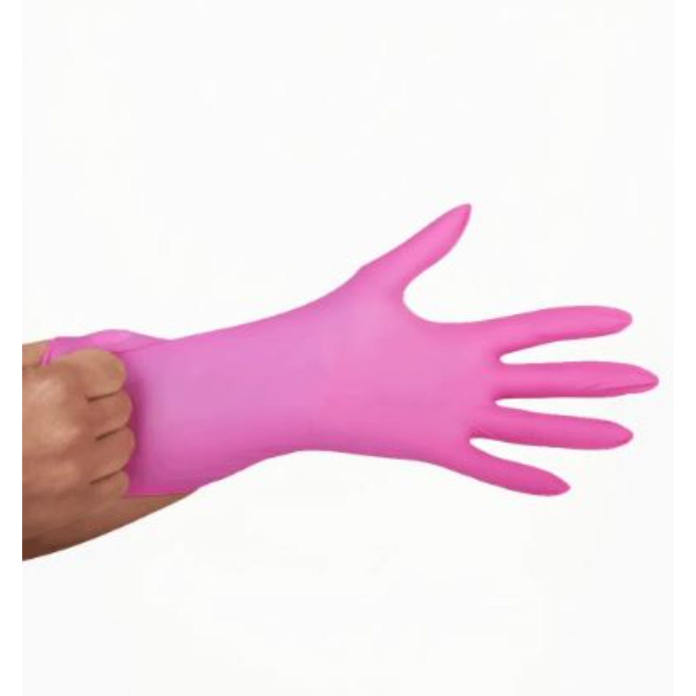 Framar - Pink Paws Nitrile Gloves - 100 count