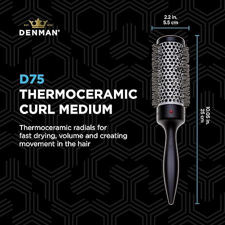 Denman Medium Hot Curl D 75 - 38mm