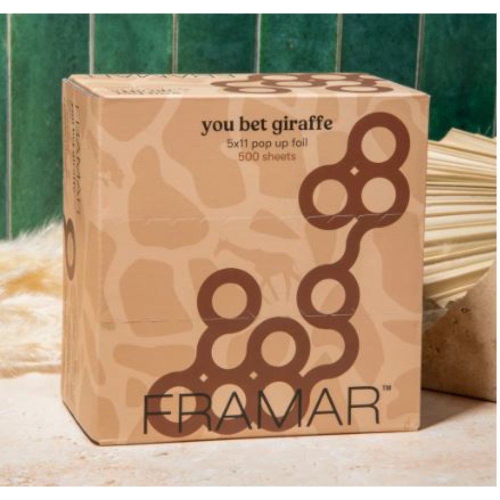 Framar - You Bet Giraffe - Pop Up 500 sheets - 5x11" - pre-cut