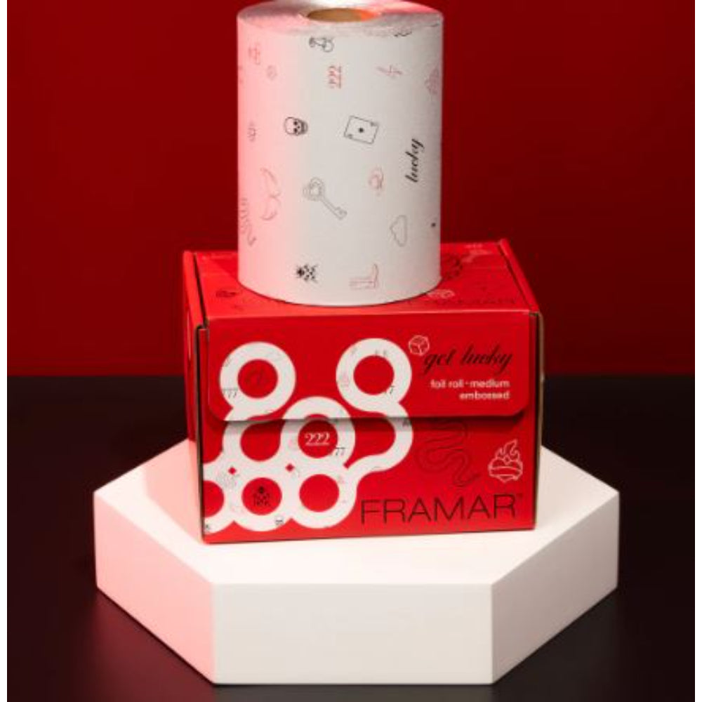 Framar - Get Lucky - Embossed Roll 320 ft - choose your own length