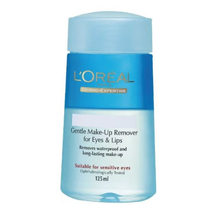 L'Oreal Paris Dermo Expertise Gentle Lip And Eye Makeup Remover (125 ml)