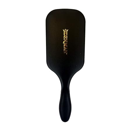 Denman Power Paddle Brush, Black & Red D38