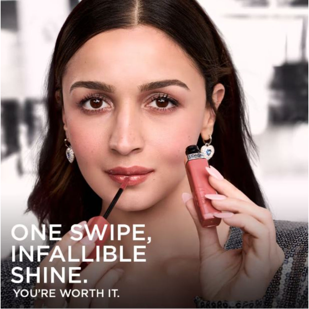 L'Oreal Paris Infallible Laque Resistance Liquid Lipstick, 16H Lacquer Shine 4 ml