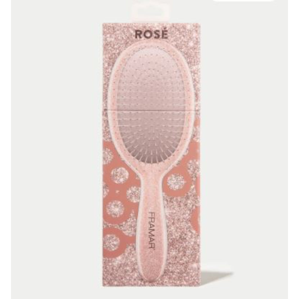 Framar - Rose Glitter Detangle Brush