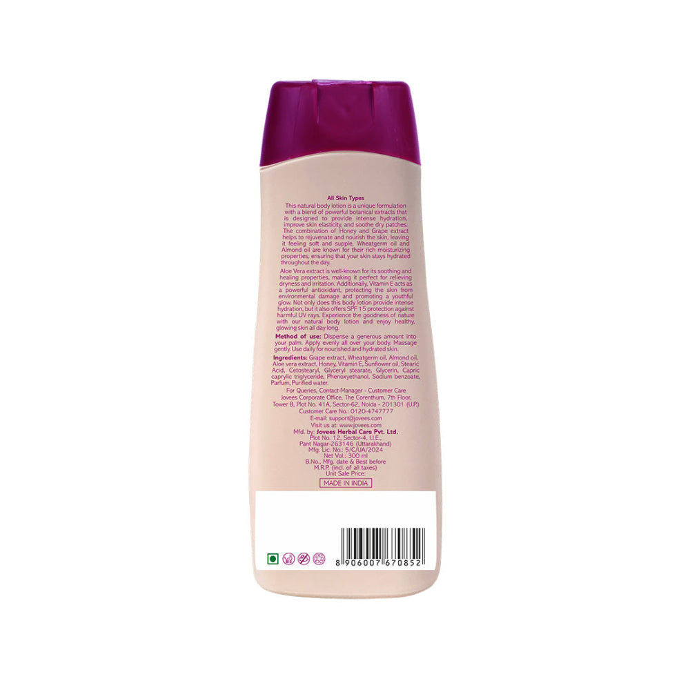 Jovees Honey & Grape Hand & Body Lotion