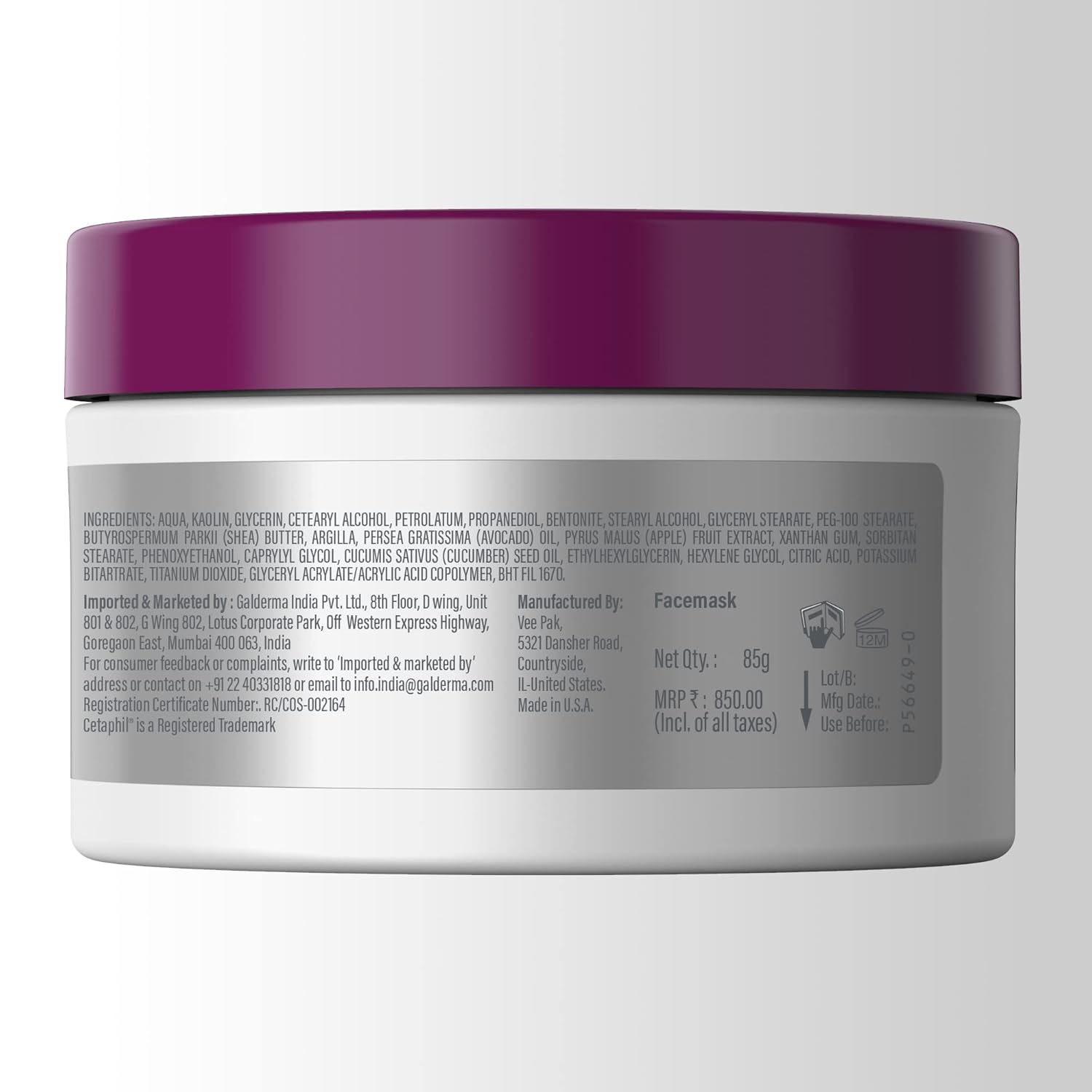 Cetaphil Pro Oil Control Purifying Clay Mask – Oil Control & Gentle Exfoliation