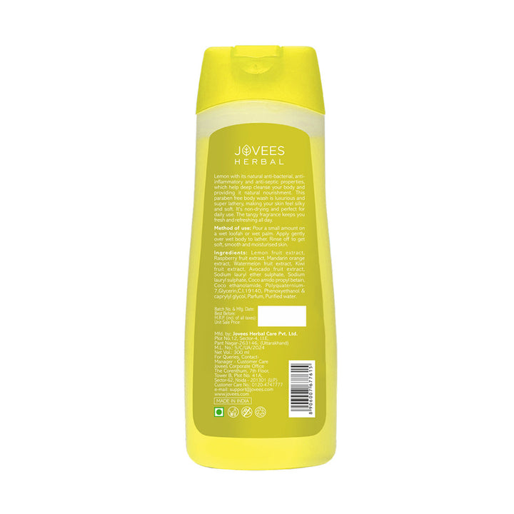 Jovees Lemon Body Wash For Softer, Smoother Skin