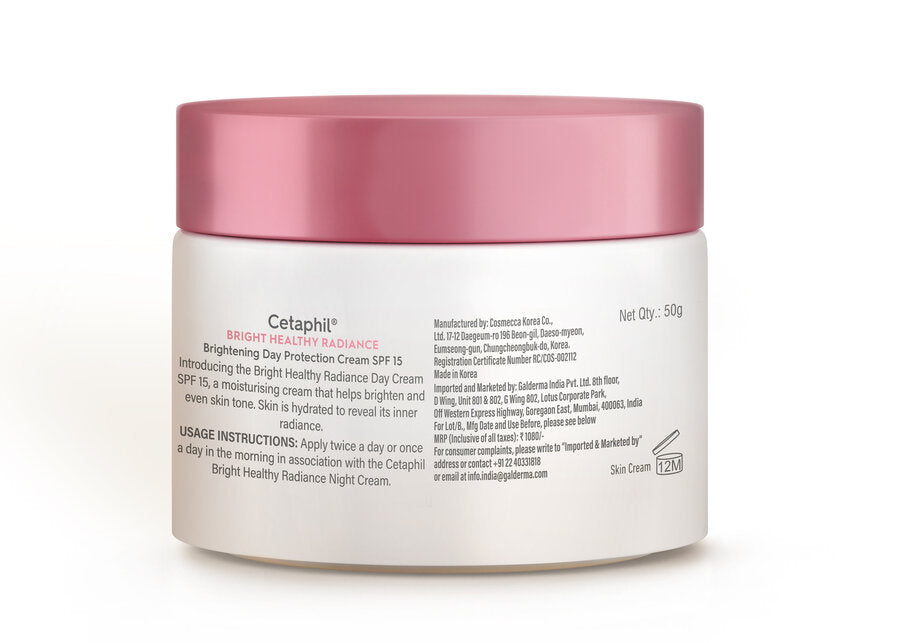 Cetaphil Brightening Day Protection Cream SPF 15 – Hydrating & Dark Spot Reducing Moisturizer