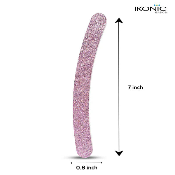 Ikonic Basics Bling Curved Nail Filer   IKB-185C