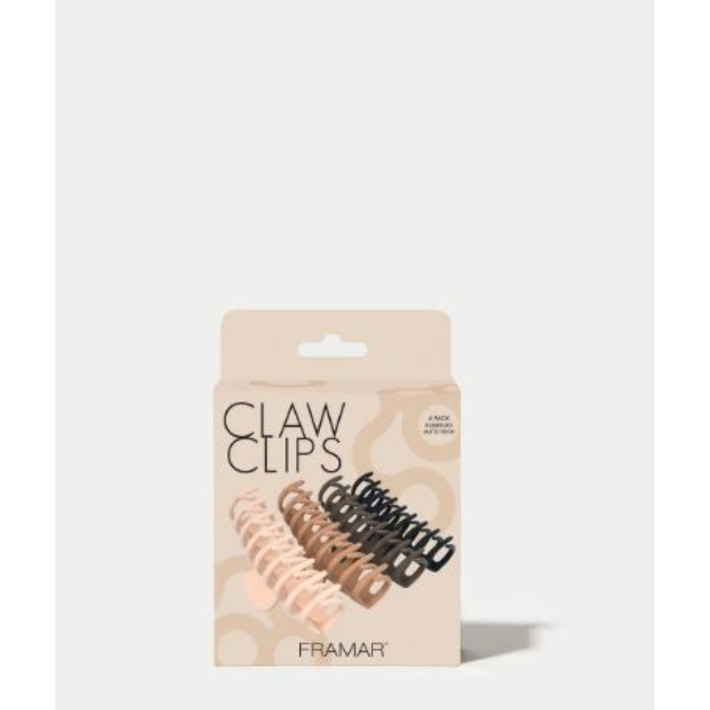 Framar - Claw Clips - Neutral Pack of 4