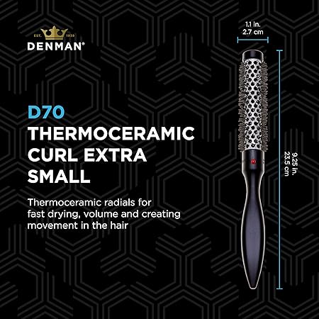 Denman Extra Small Hot Curl, D 70 - 16m