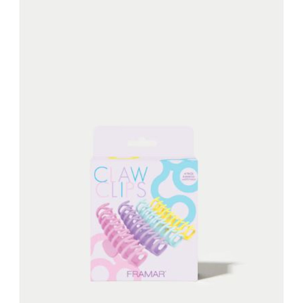 Framar - Claw Clips - Pastel Pack of 4