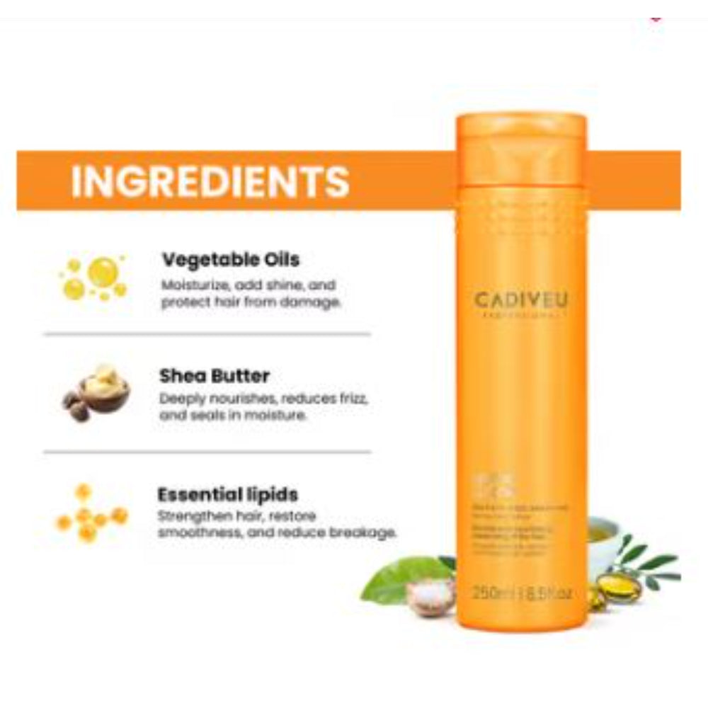 CADIVEU - Nutri Glow Sulfate - Free Shampoo (250ml)