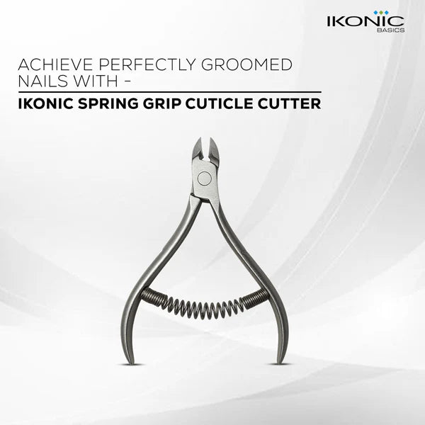 Ikonic Basics Spring Grip Cuticle Cutter   IKB-318C