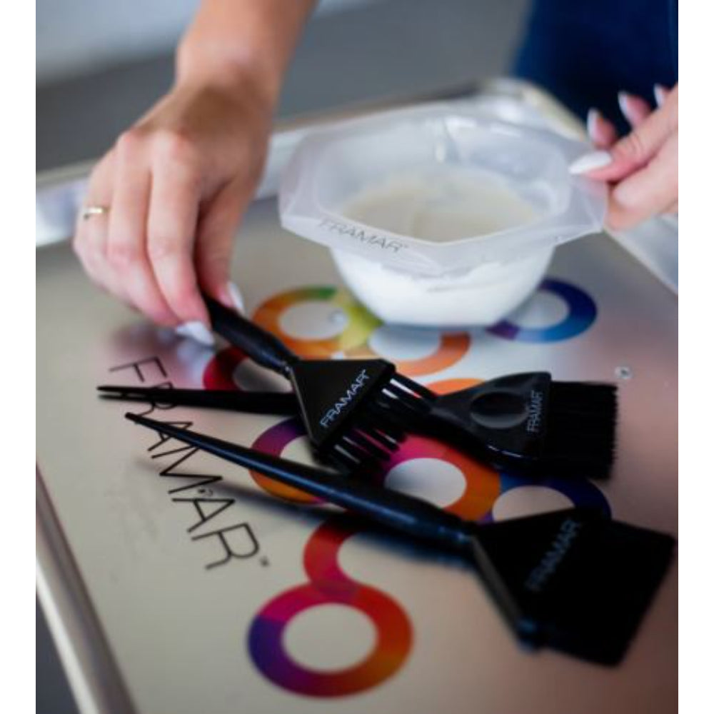 Framar - Family Pack Brush Set Black - 3 Pack