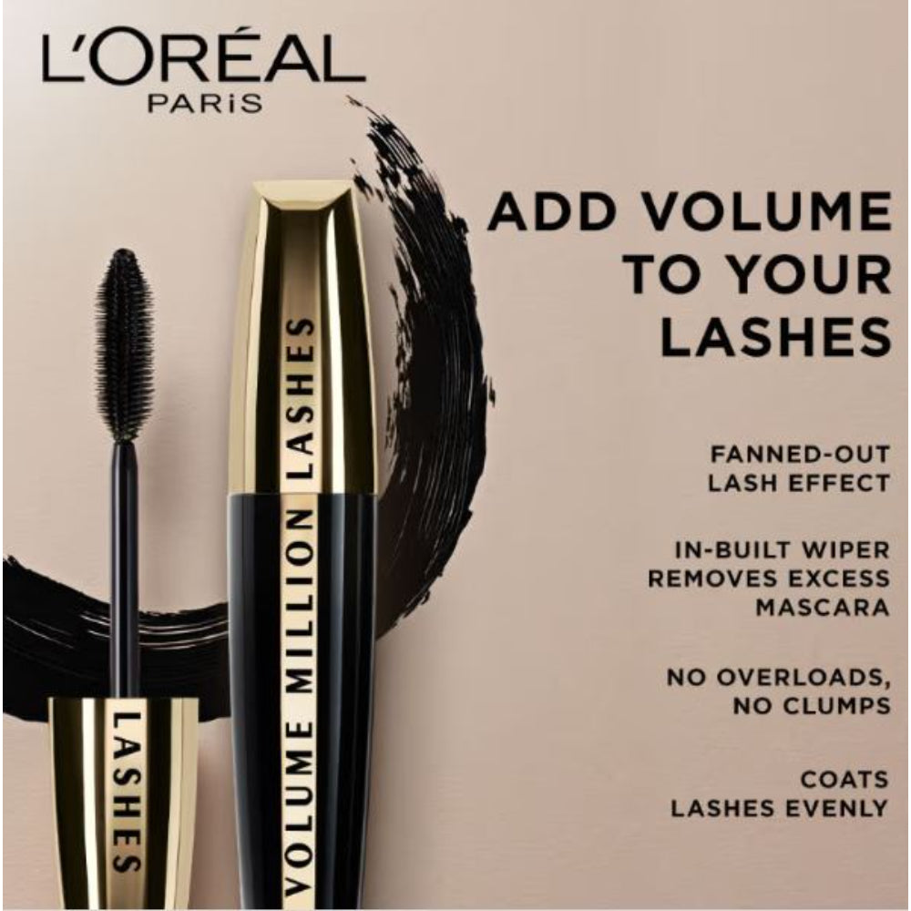 L'Oreal Paris Volume Million Lashes Mascara (10.7ml)
