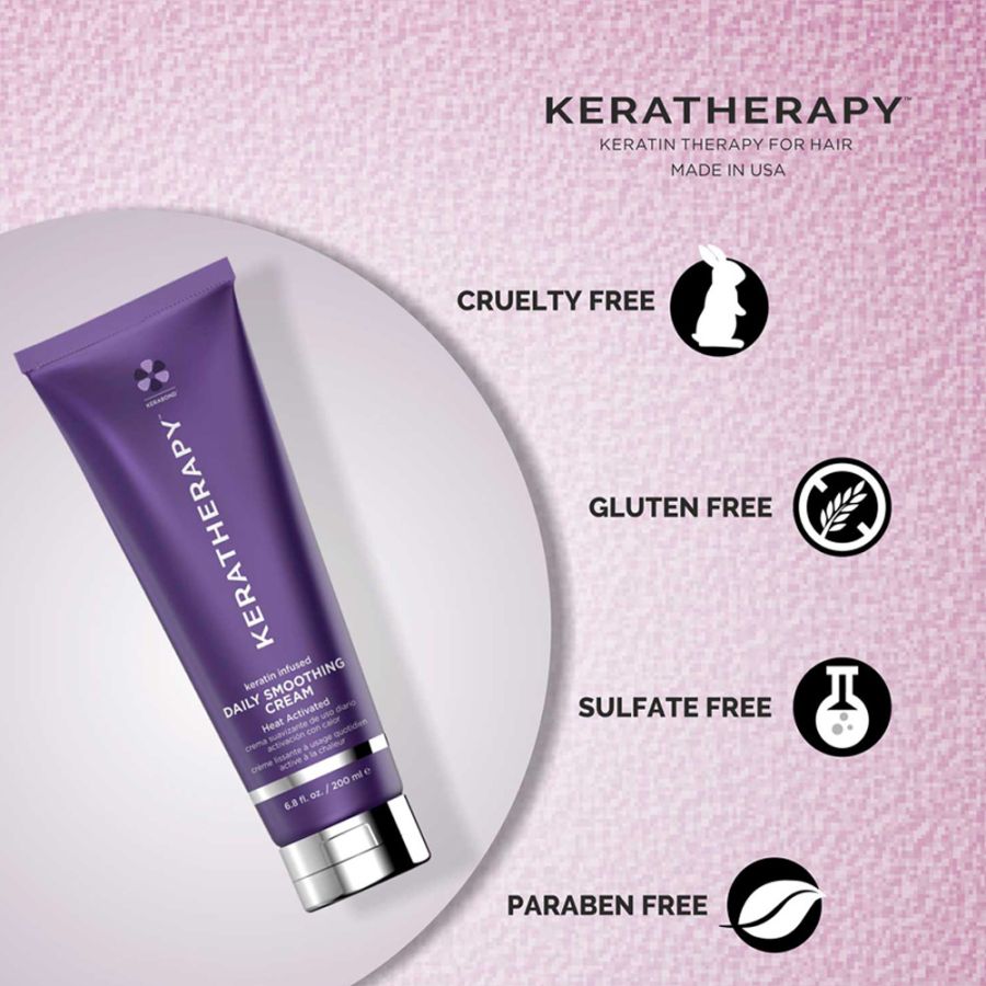 Keratherapy Keratin Infused Daily Smoothing Cream (200 ml)