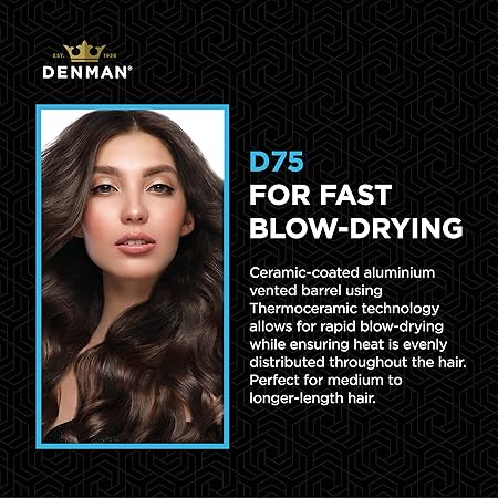 Denman Medium Hot Curl D 75 - 38mm