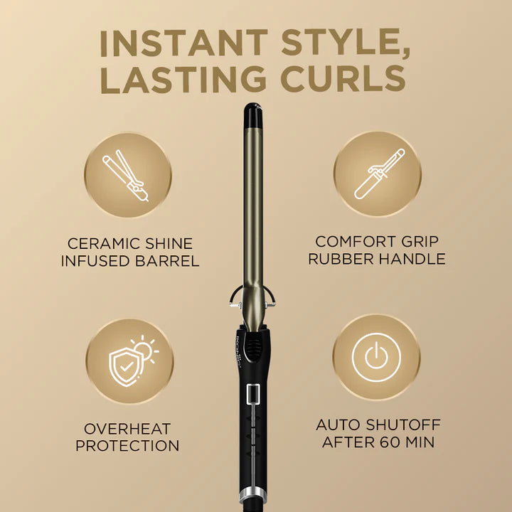 Ikonic Professional Curling Tong Hair Curler