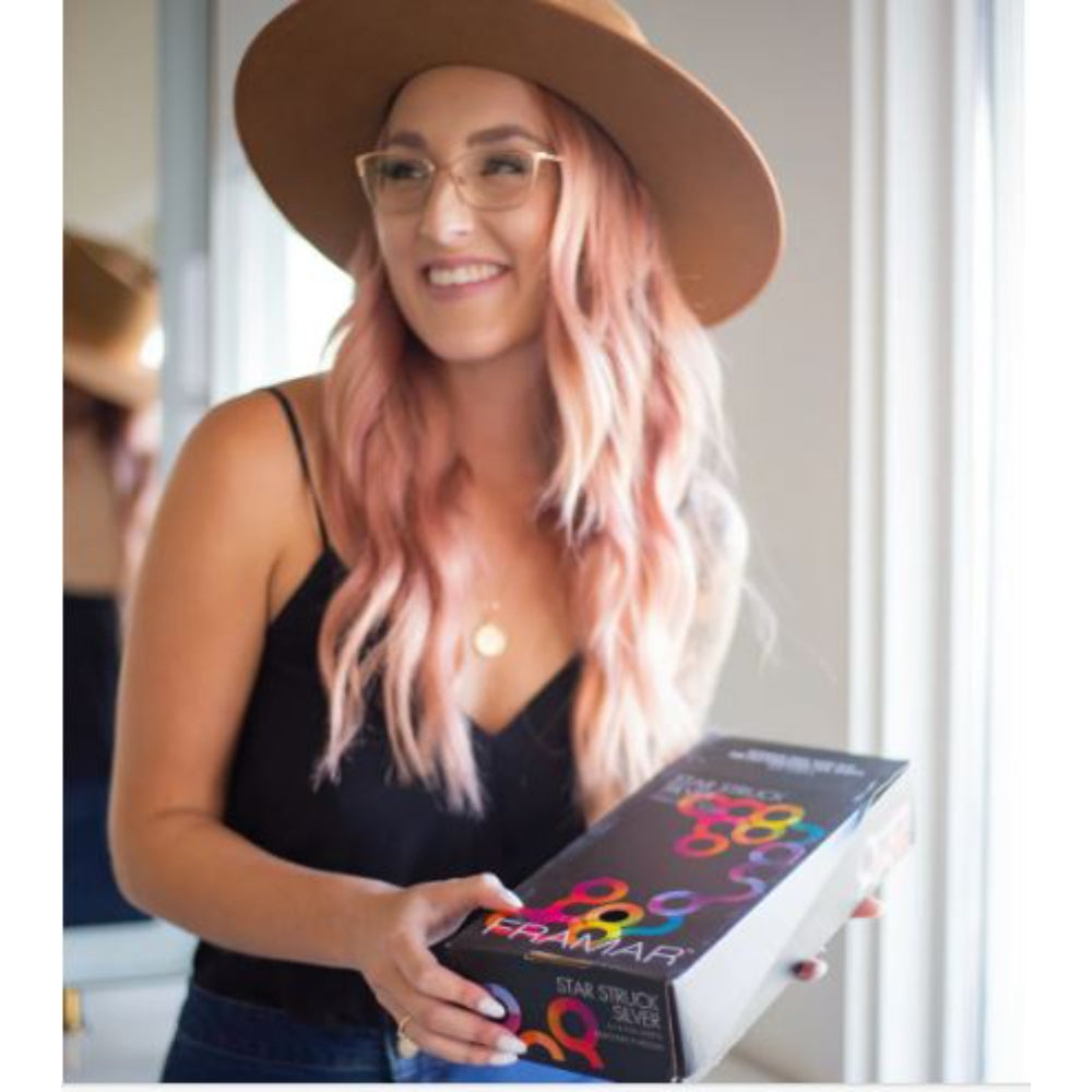 Framar - Star Struck Silver 500 Embossed Medium sheets - 5x12" - pre-cut