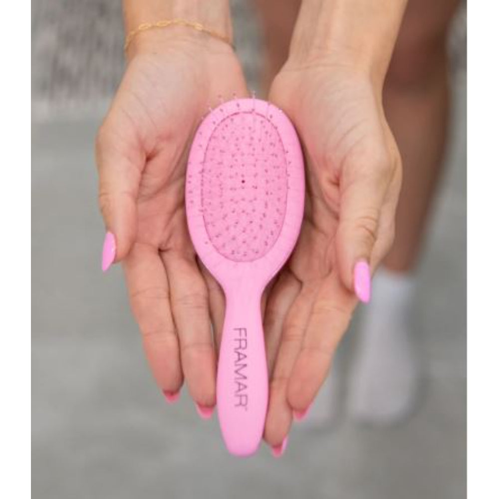 Framar - Mini Detangle Brush - Pink