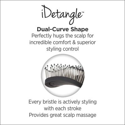 Olivia Garden iDetangle Fine Hair Brush-717-IDFH (1 Unit)