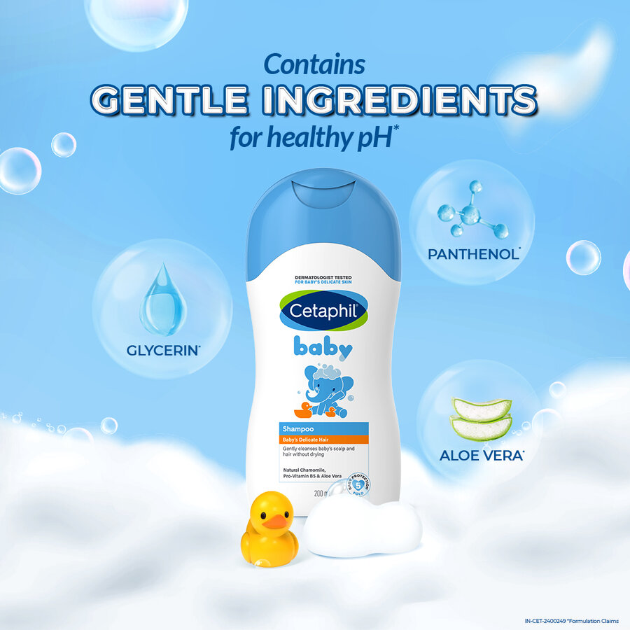 Cetaphil Baby Shampoo – Gentle Hair Cleansing & Care