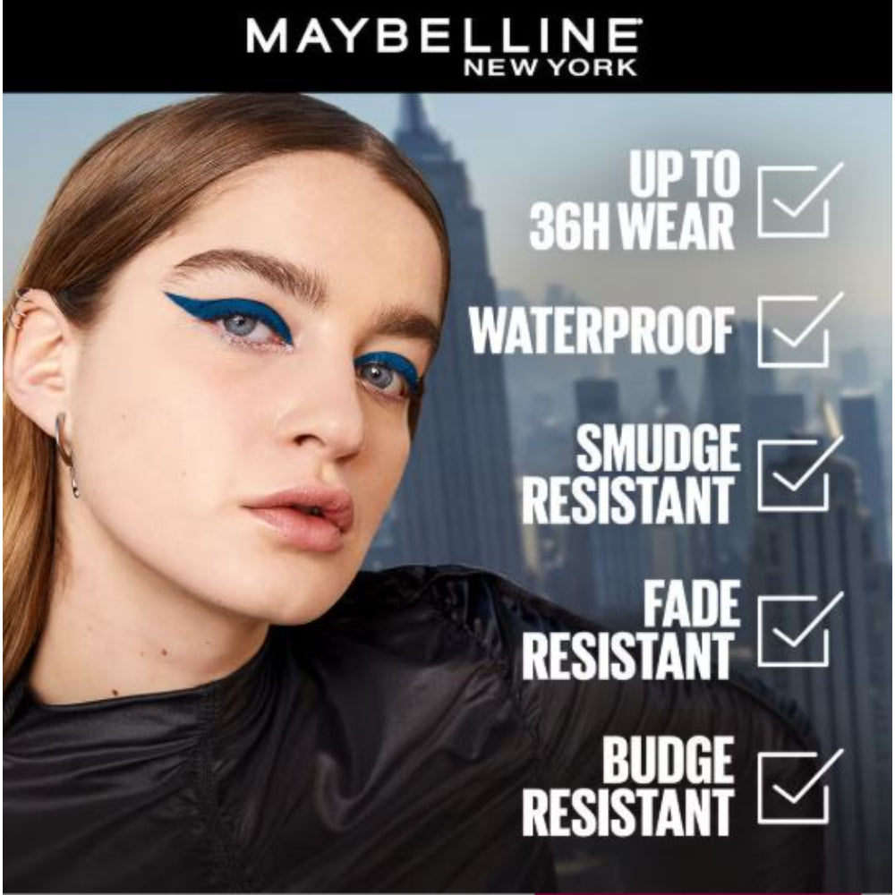 Maybelline New York Tattoo Studio Color Gel Eyeliner Pencil, Lasts Up To 36H (1.2g)