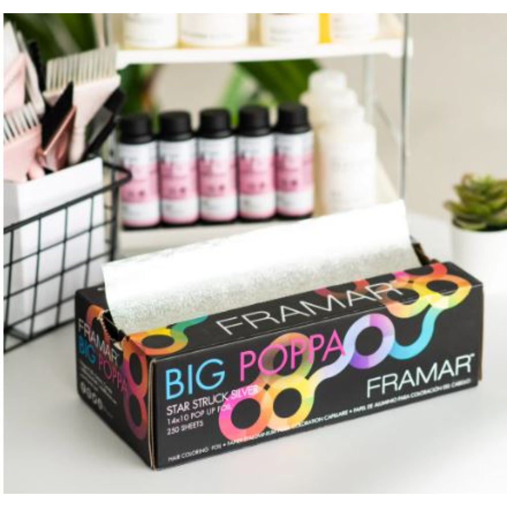 Framar - Big Poppa - Extra Wide Pop Up 250 sheets - 10x14" pre-cut foil