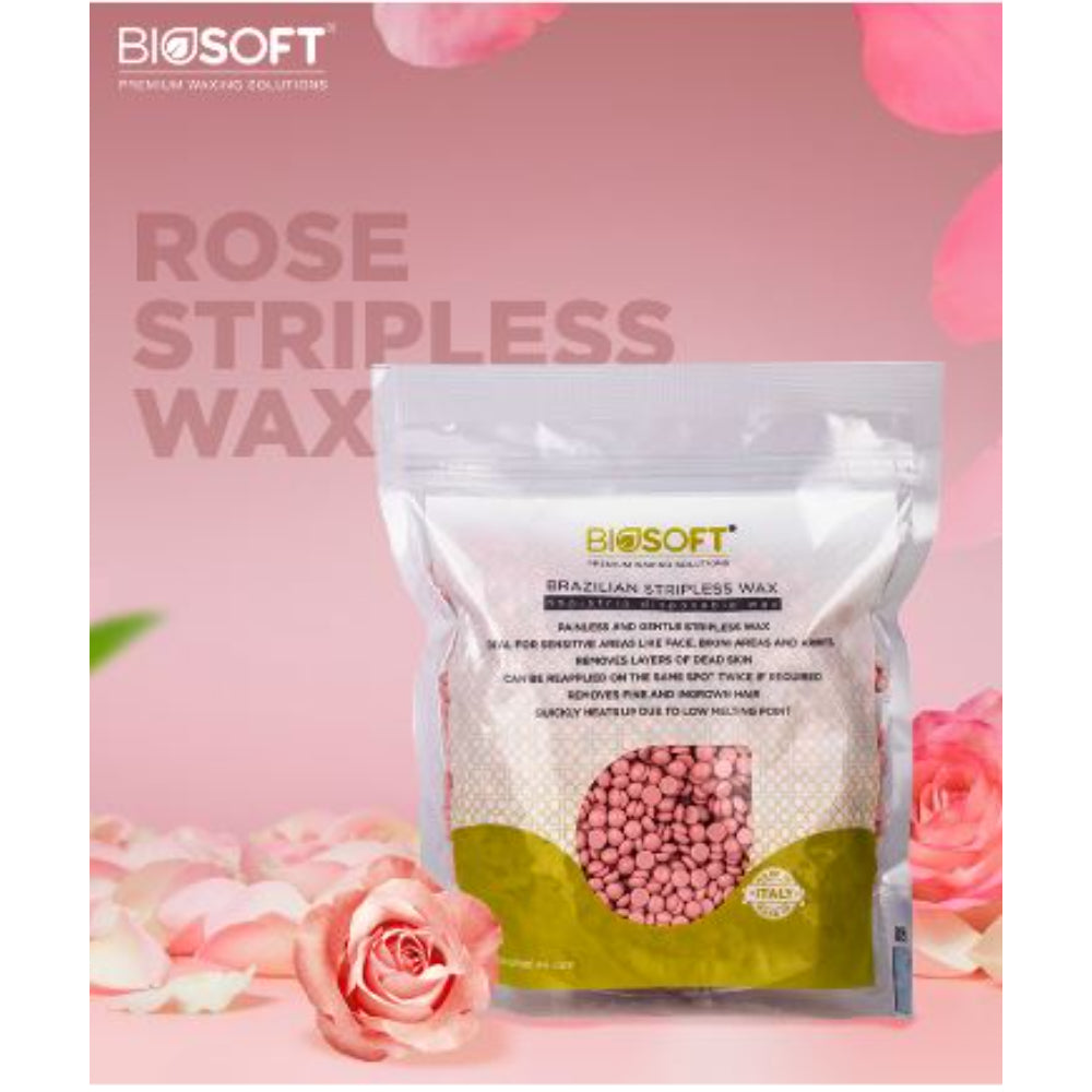 BioSoft - ROSE STRIPLESS WAX