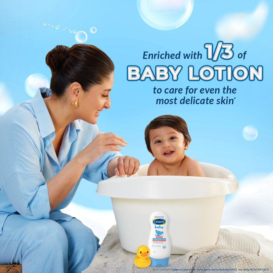 Cetaphil Baby Moisturizing Bath & Wash – Gentle Care for Newborn Skin