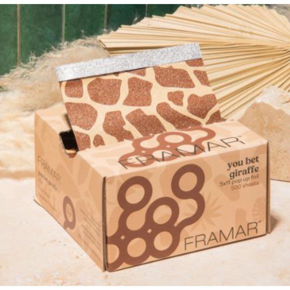 Framar - You Bet Giraffe - Pop Up 500 sheets - 5x11" - pre-cut